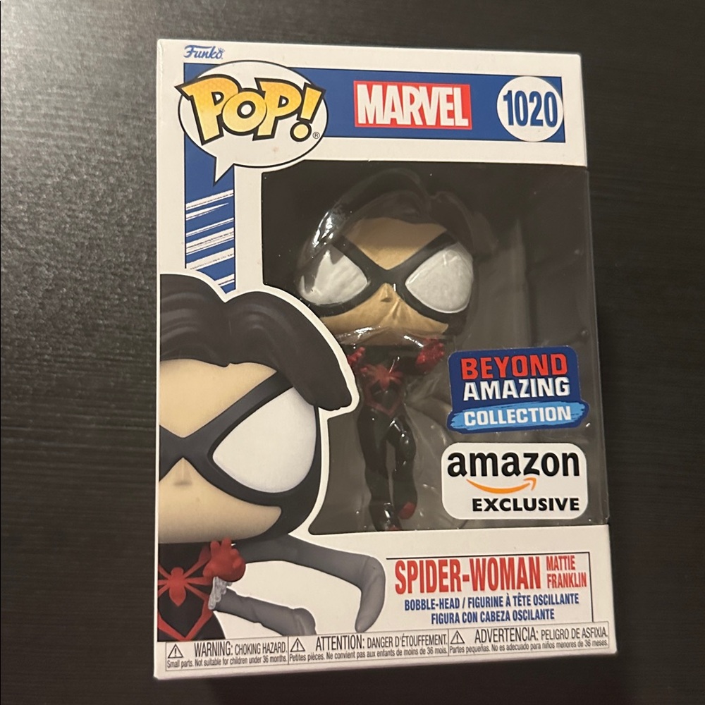 NIB Amazon Exclusive Funko Pop- Spider Woman 1020
